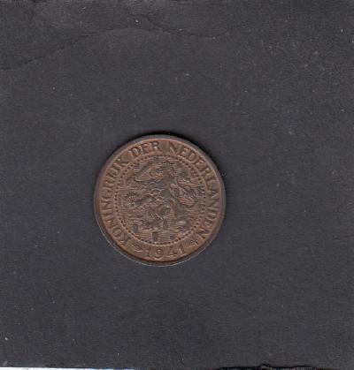 Beschrijving: 2 1/2 Cent WILHELMINA